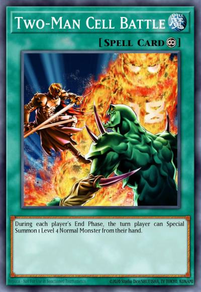 Two-Man Cell Battle Common DR3-EN045 Dark Revelation Volume 3 Yugioh card