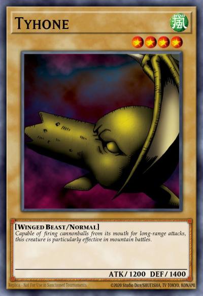 Tyhone Common LOB-063 Legend of Blue Eyes White Dragon Yugioh card