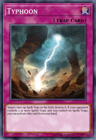 Typhoon Common BP03-EN235 Battle Pack 3 Monster League Yugioh card