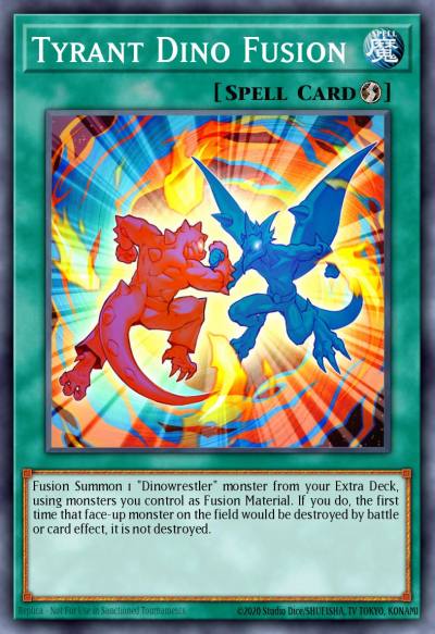 Tyrant Dino Fusion Common MP20-EN074 2020 Tin of Lost Memories Mega Pack Yugioh card