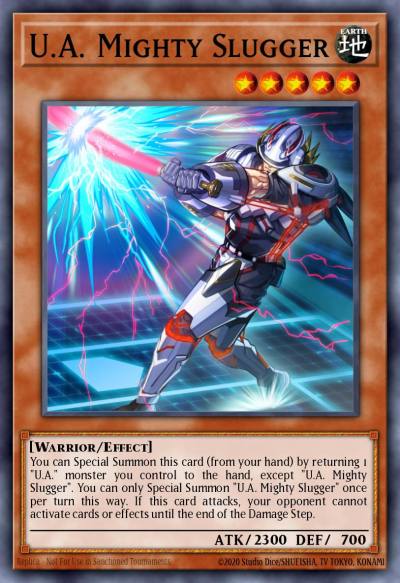 UA Mighty Slugger Rare DUEA-EN087 Duelist Alliance Yugioh card