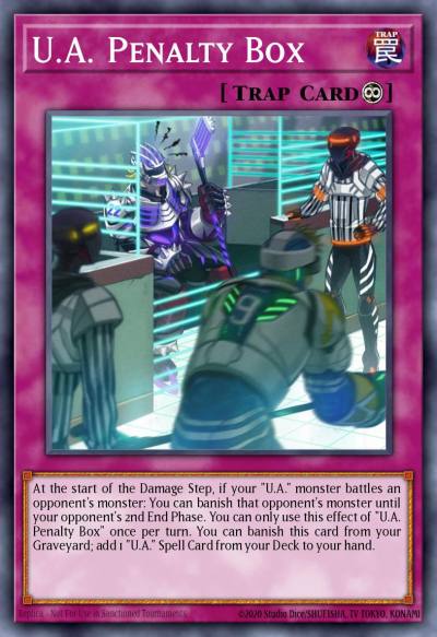 UA Penalty Box Common CROS-EN089 Crossed Souls Yugioh card