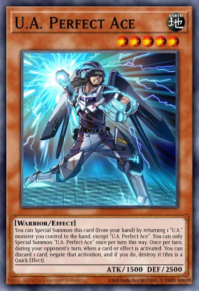 UA Perfect Ace Rare DUEA-EN088 Duelist Alliance Yugioh card