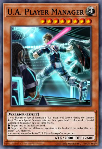 UA Player Manager Common PHRA-EN019 Phantom Rage Yugioh card