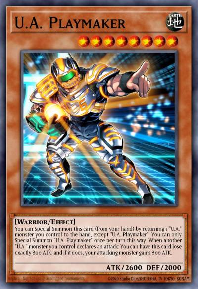 UA Playmaker Rare SECE-EN087 Secrets of Eternity Yugioh card