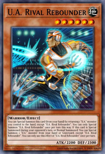 UA Rival Rebounder Common CROS-EN087 Crossed Souls Yugioh card