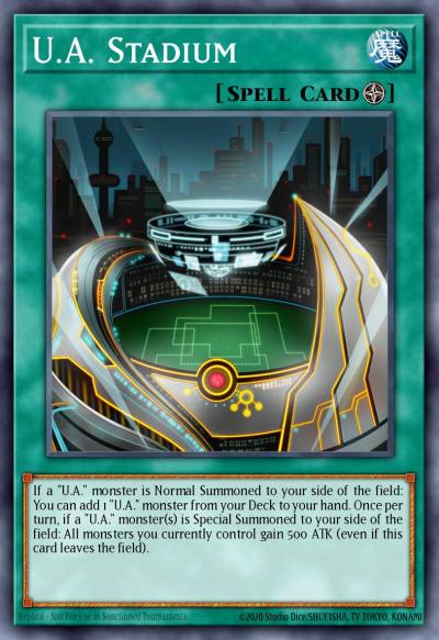 UA Stadium Common AP08-EN024 Astral Pack Eight Yugioh card