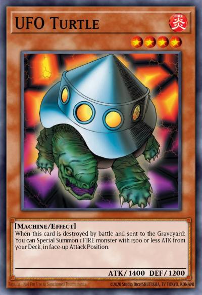 UFO Turtle Common DB1-EN047 Dark Beginning 1 Yugioh card