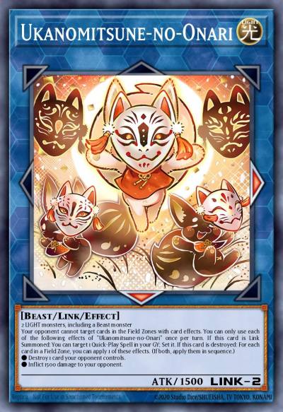Ukanomitsune-no-Onari Super Rare OP30-EN010 OTS Tournament Pack 30 Yugioh card