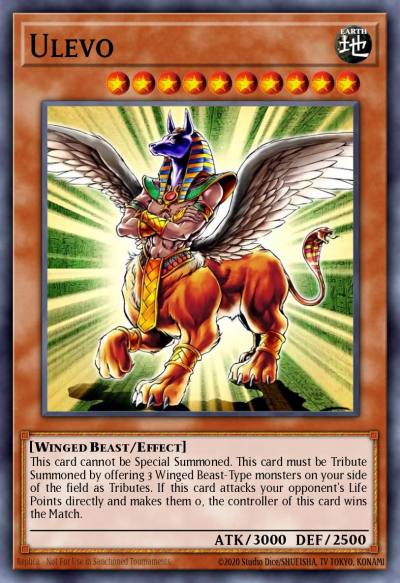 Ulevo Ultra Rare WCS-EN401 Yu-Gi-Oh! World Championship 2004 prize cards Yugioh card