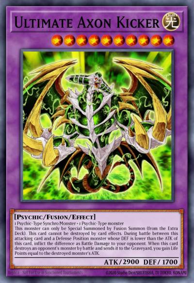 Ultimate Axon Kicker Super Rare DREV-EN039 Duelist Revolution Yugioh card