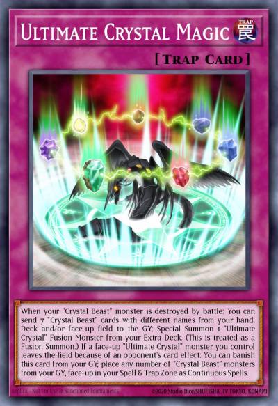 Ultimate Crystal Magic Super Rare LED2-EN040 Legendary Duelists Ancient Millennium Yugioh card