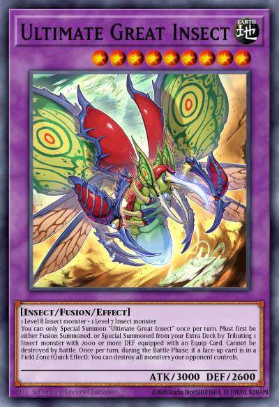 Ultimate Great Insect Ultra Rare MP24-EN174 25th Anniversary Tin Dueling Mirrors Yugioh card