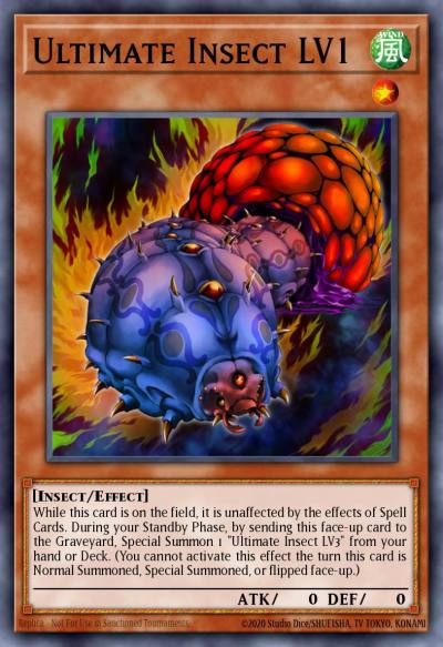 Ultimate Insect LV1 Rare DR3-EN005 Dark Revelation Volume 3 Yugioh card