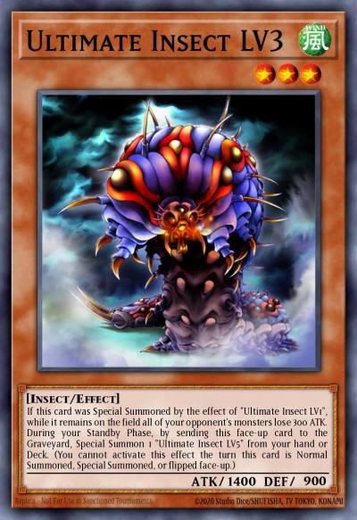 Ultimate Insect LV3 Rare DR3-EN067 Dark Revelation Volume 3 Yugioh card