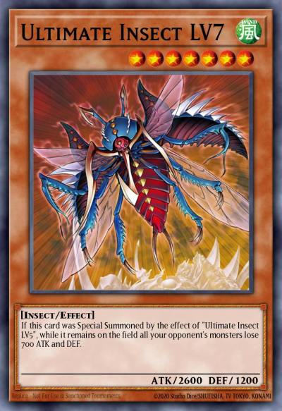 Ultimate Insect LV7 Super Rare DR3-EN190 Dark Revelation Volume 3 Yugioh card
