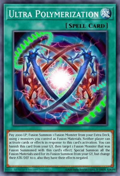 Ultra Polymerization Secret Rare MP18-EN014 2018 Mega-Tin Mega Pack Yugioh card