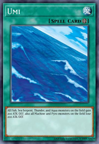 Umi Common DB1-EN112 Dark Beginning 1 Yugioh card