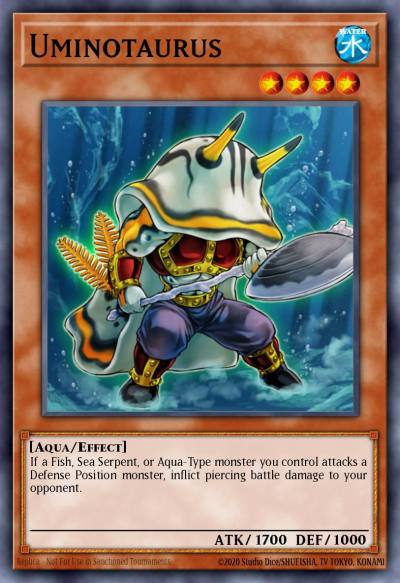 Uminotaurus Rare ABYR-EN095 Abyss Rising Yugioh card