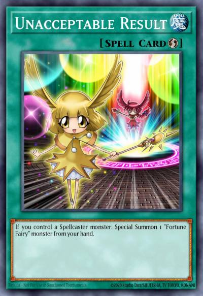 Unacceptable Result Ultra Rare BLHR-EN020 Battles of Legend Heros Revenge Yugioh card