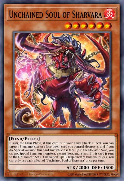 Unchained Soul of Sharvara Ultra Rare MP24-EN215 25th Anniversary Tin Dueling Mirrors Yugioh card