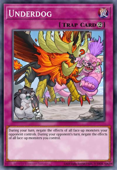 Underdog Secret Rare BLVO-EN092 Blazing Vortex Yugioh card