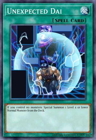 Unexpected Dai Super Rare CROS-EN065 Crossed Souls Yugioh card