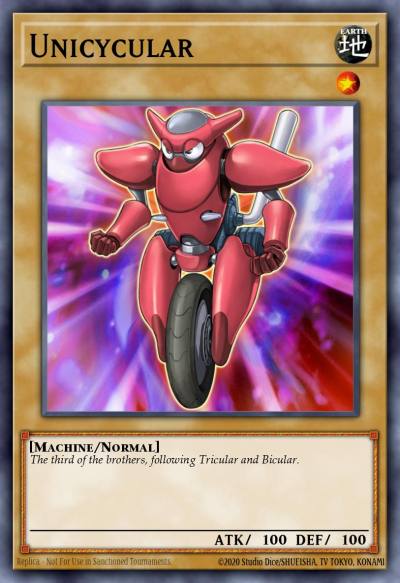 Unicycular Common ABPF-EN001 Absolute Powerforce Yugioh card