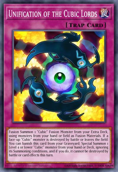 Unification of the Cubic Lords Ultra Rare MVP1-EN045 Yu-Gi-Oh! The Dark Side of Dimensions Movie Pack Yugioh card