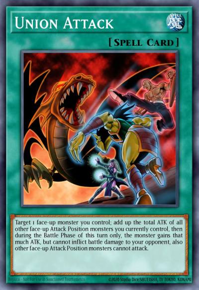 Union Attack Common BP02-EN152 Battle Pack 2 War of the Giants Yugioh card