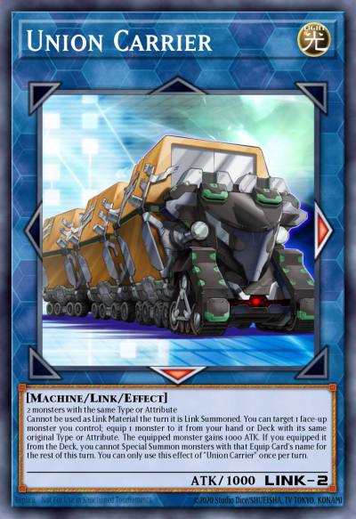Union Carrier Ultra Rare DUOV-EN009 Duel Overload Yugioh card
