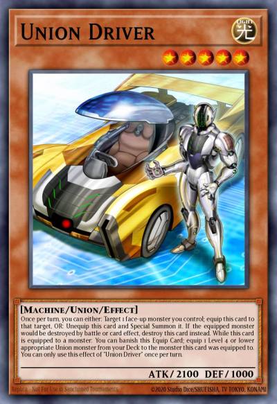 Union Driver Rare MP21-EN059 2021 Tin of Ancient Battles Yugioh card