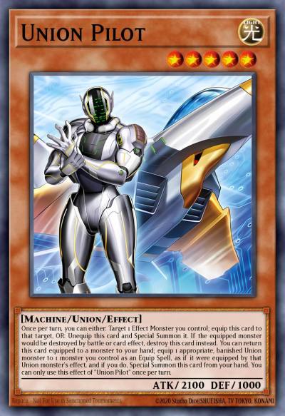 Union Pilot Common ROTA-EN022 Rage of the Abyss Yugioh card