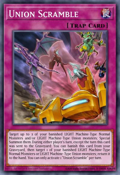 Union Scramble Rare MAGO-EN104 Maximum Gold Yugioh card