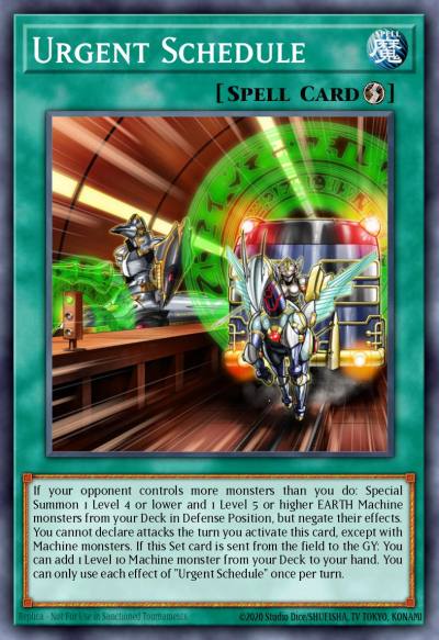 Urgent Schedule Secret Rare LDS2-EN125 Legendary Duelists Season 2 Yugioh card