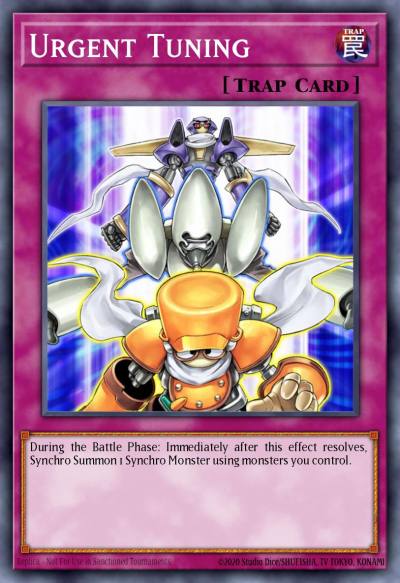 Urgent Tuning Super Rare CSOC-EN065 Crossroads of Chaos Yugioh card