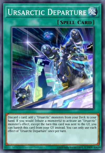 Ursarctic Departure Super Rare ANGU-EN036 Ancient Guardians Yugioh card