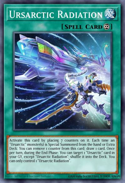 Ursarctic Radiation Common MP23-EN031 25th Anniversary Tin Dueling Heroes Mega Pack Yugioh card