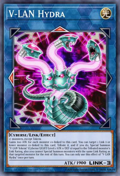 V-LAN Hydra Common DIFO-EN099 Dimension Force Yugioh card
