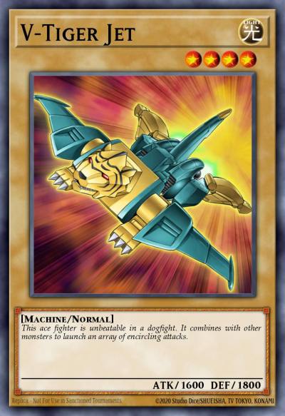 V-Tiger Jet Common DR04-EN062 Dark Revelation Volume 4 Yugioh card