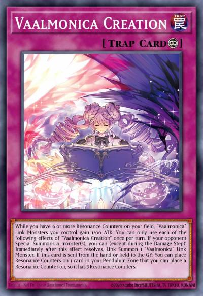 Vaalmonica Creation Common INFO-EN075 The Infinite Forbidden Yugioh card