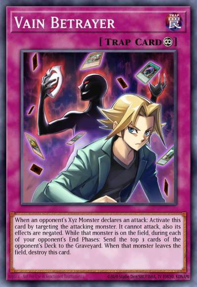 Vain Betrayer Common JOTL-EN073 Judgment of the Light Yugioh card