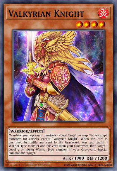 Valkyrian Knight Super Rare CBLZ-EN039 Cosmo Blazer Yugioh card