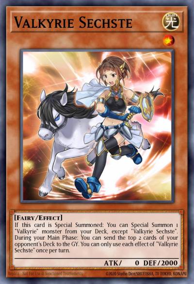 Valkyrie Sechste Ultra Rare MP20-EN043 2020 Tin of Lost Memories Mega Pack Yugioh card