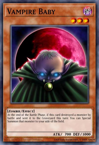 Vampire Baby Common DB1-EN200 Dark Beginning 1 Yugioh card