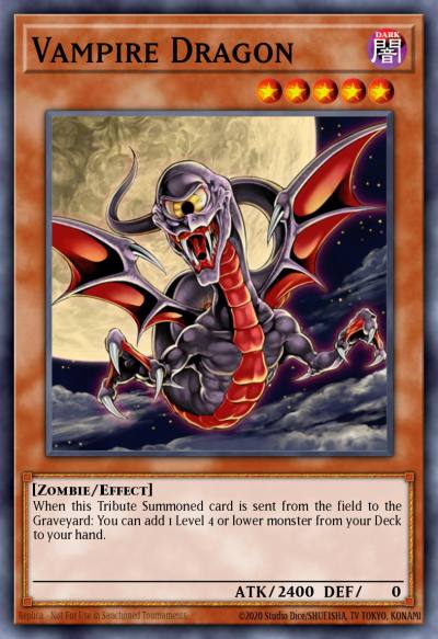 Vampire Dragon Common AP03-EN020 Astral Pack Three Yugioh card