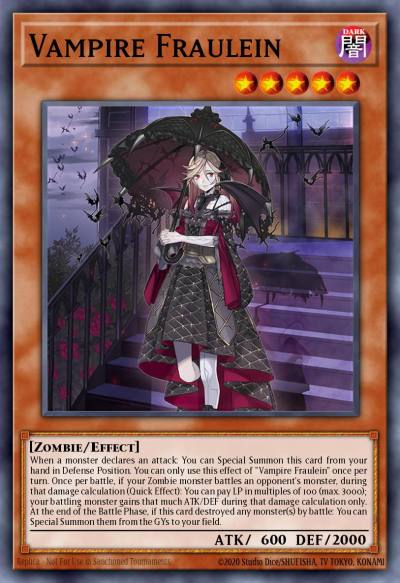 Vampire Fraulein Ultra Rare MP19-EN235 2019 Gold Sarcophagus Tin Mega Pack Yugioh card