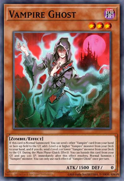 Vampire Ghost Ultra Rare BACH-EN015 Battle of Chaos Yugioh card