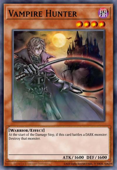 Vampire Hunter Super Rare MP14-EN155 2014 Mega-Tin Mega Pack Yugioh card