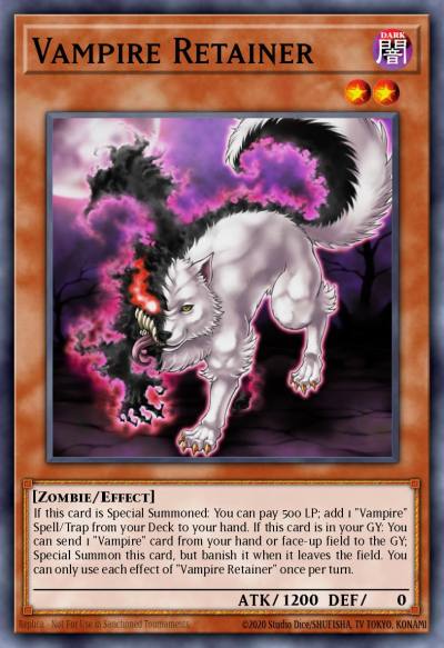 Vampire Retainer Common MP19-EN234 2019 Gold Sarcophagus Tin Mega Pack Yugioh card